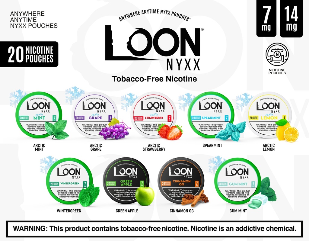Loon Nyxx 28MG (5 Pack)